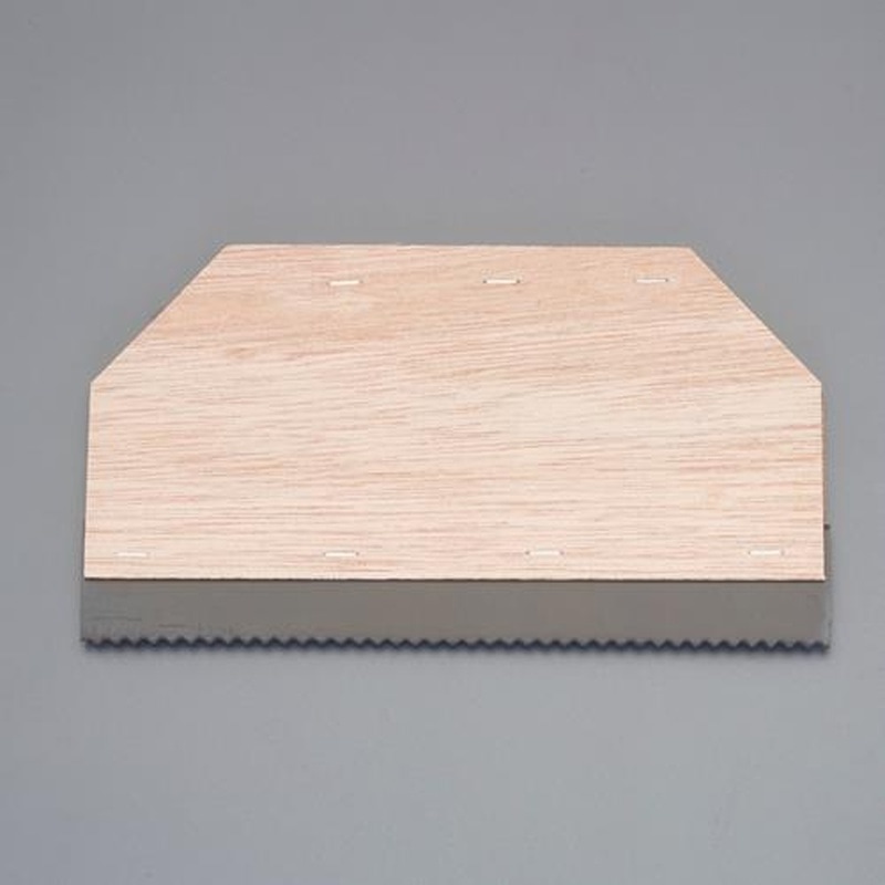 エスコ EA579AJ-71 225x140mmゴムベラ(くし目型) 1個（ご注文単位1個）【直送品】