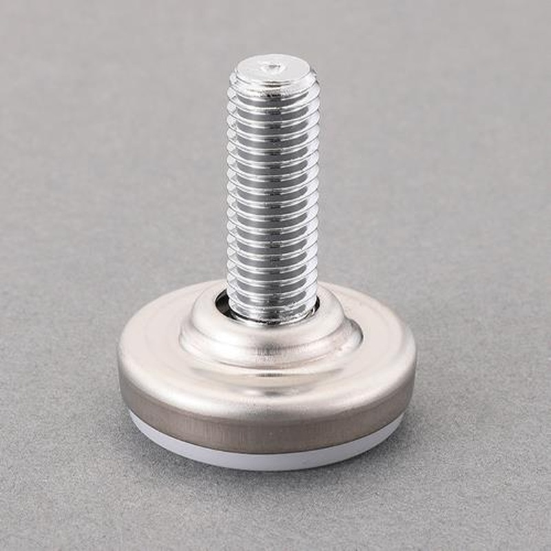 エスコ EA949H-6 φ25mm/M8x27/120kgアジャスターボルト(首振) 1個(ご注文単位1個)【直送品】