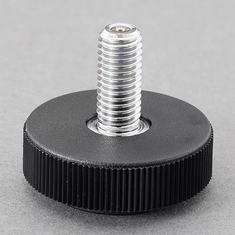 エスコ EA949HA-81 φ33mm/M10x22/60kgアジャスターボルト(首振) 1個(ご注文単位1個)【直送品】