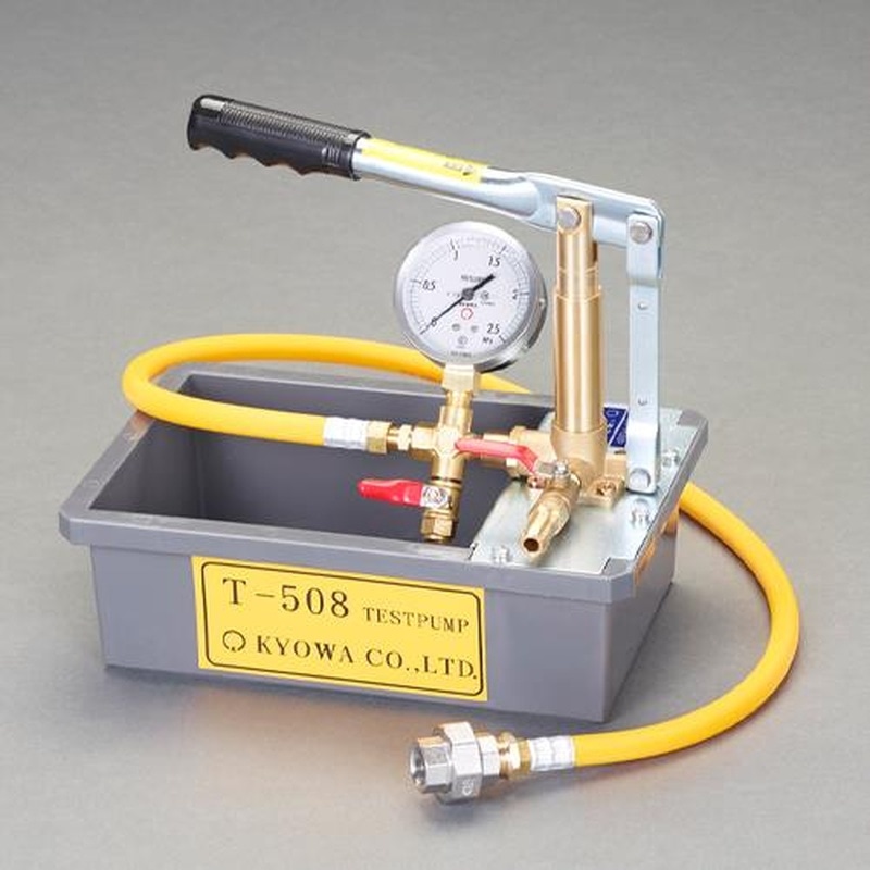 エスコ EA346TA-1 2.5MPa水圧テストポンプ 1個（ご注文単位1個）【直送品】