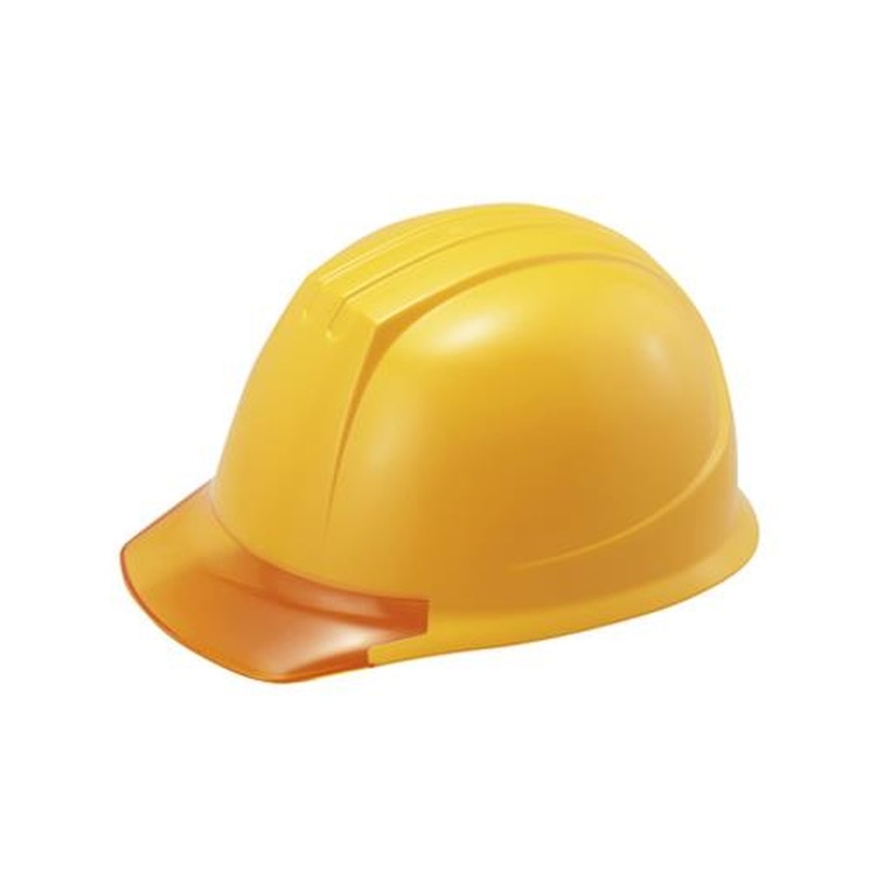 エスコ EA998BB-62 ヘルメット(エアライト・黄/オレンジ) 1個(ご注文単位1個)【直送品】