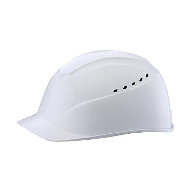 エスコ EA998BB-101 ヘルメット(エアライトS/通気孔付/白) 1個(ご注文単位1個)【直送品】