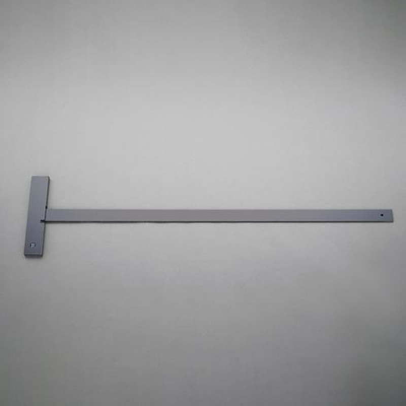 エスコ EA846DA-10 350x1320mmガラス切り用T型スクエアー(フラットランオフ) 1個（ご注文単位1個）【直送品】