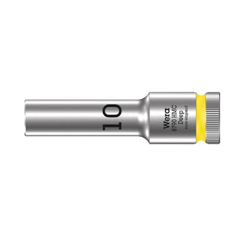 エスコ EA617AM-810 1/2”DRx10mmディープソケット(ZYKLOP) 1個（ご注文単位1個）【直送品】