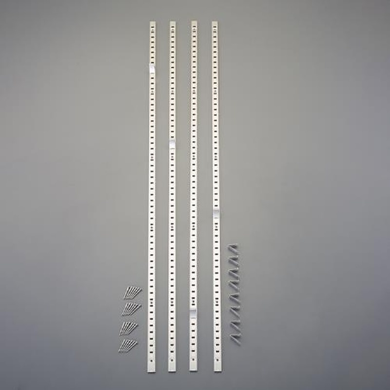 エスコ EA976GB-7 1820mm棚柱・棚受・ビスセット(ステンレス製) 1個（ご注文単位1個）【直送品】