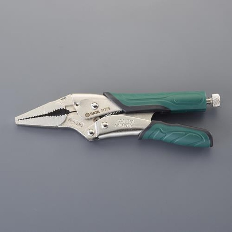 エスコ EA682LC-12 230mmロッキングプライヤー(ロングノーズ) 1個(ご注文単位1個)【直送品】