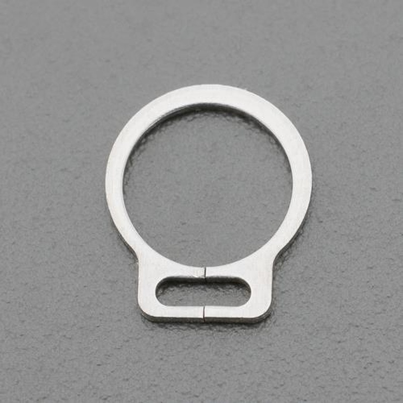 エスコ EA949DA-207 7mm軸用スナップリング(ステンレス製/10個) 1個（ご注文単位1個）【直送品】