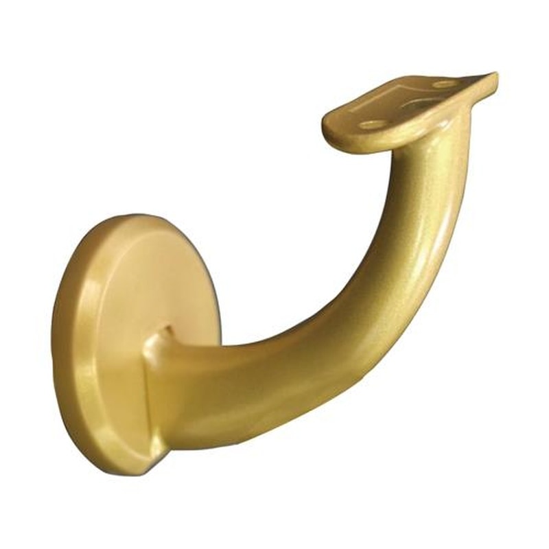 エスコ EA951EL-258 φ35mm手すり用壁受ブラケット(ゴールド) 1個(ご注文単位1個)【直送品】