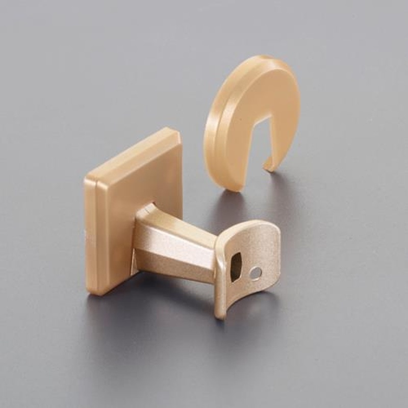 エスコ EA951EL-260 φ35mm手すり用直受ブラケット(ゴールド) 1個(ご注文単位1個)【直送品】