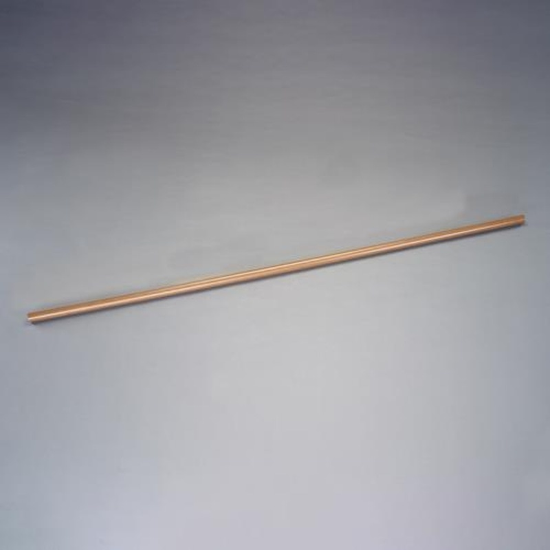 エスコ EA441-2 φ35x2000mm手すり用丸棒(ミディアムオーク) 1個(ご注文単位1個)【直送品】