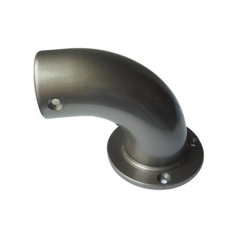 エスコ EA951EL-211 手すり用壁付エンド(φ35/屋外用) 1個(ご注文単位1個)【直送品】