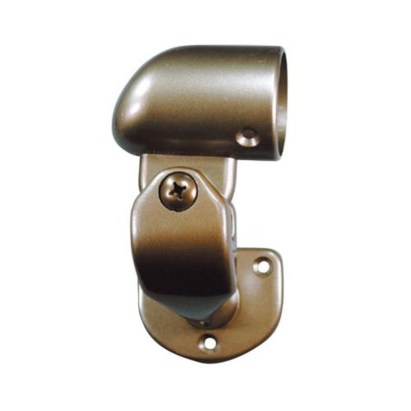 エスコ EA951EL-212 手すり用壁付自在エンド左(φ35/屋外用) 1個(ご注文単位1個)【直送品】