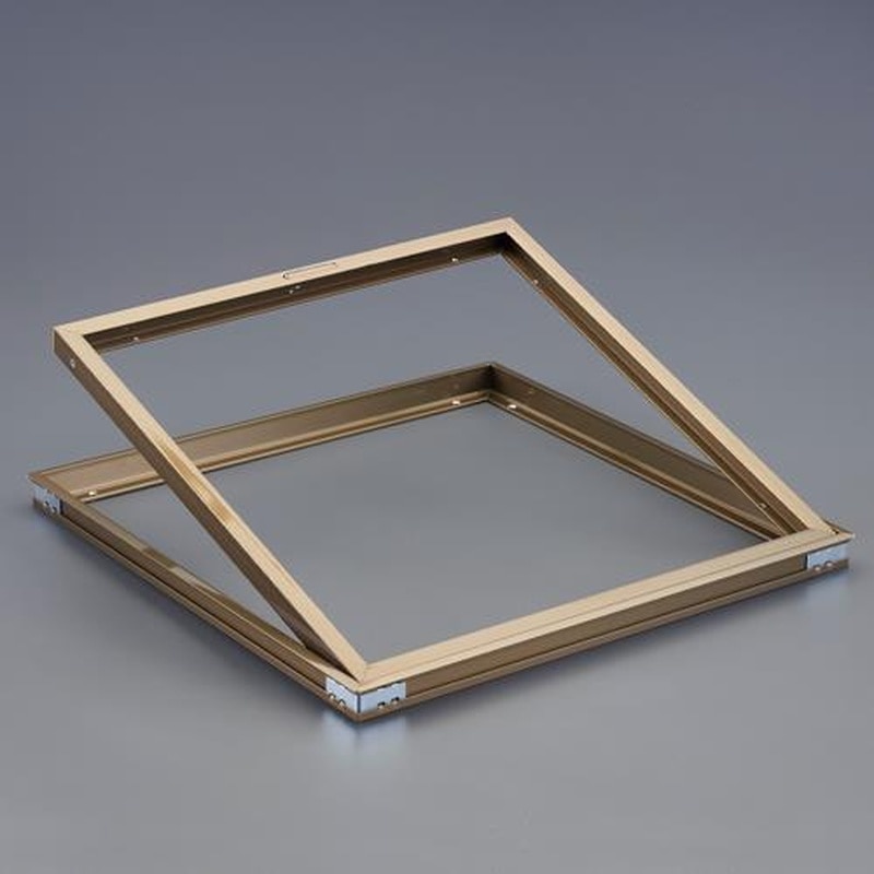 エスコ EA997LE-11 460x460x24.5mm床下点検口(ライトブロンズ) 1個(ご注文単位1個)【直送品】