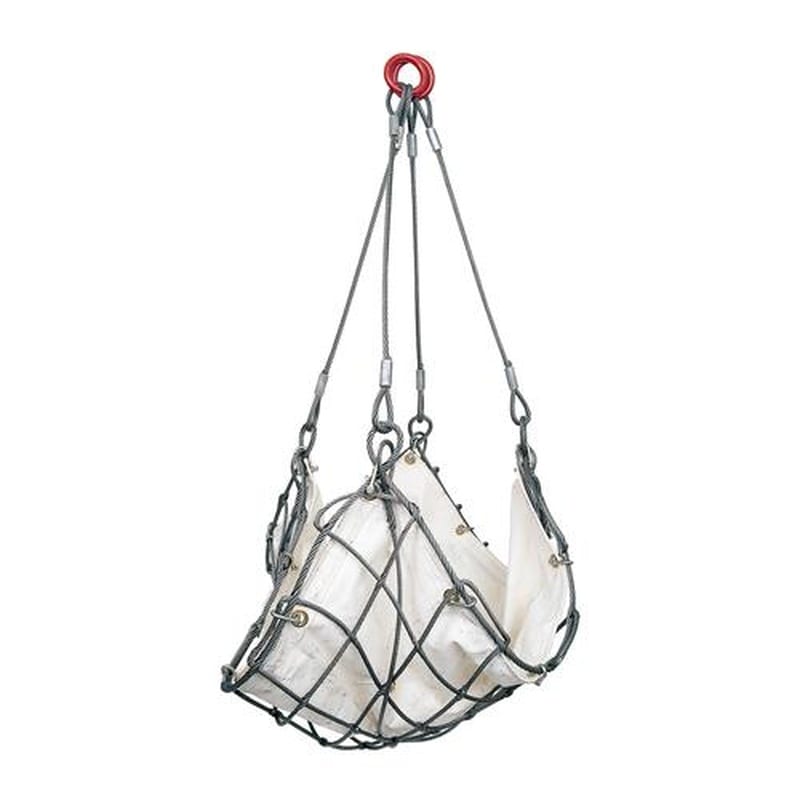 エスコ EA981WM-91 1.2x1.2mワイヤーモッコ(綿帆布付/目合120mm) 1個(ご注文単位1個)【直送品】