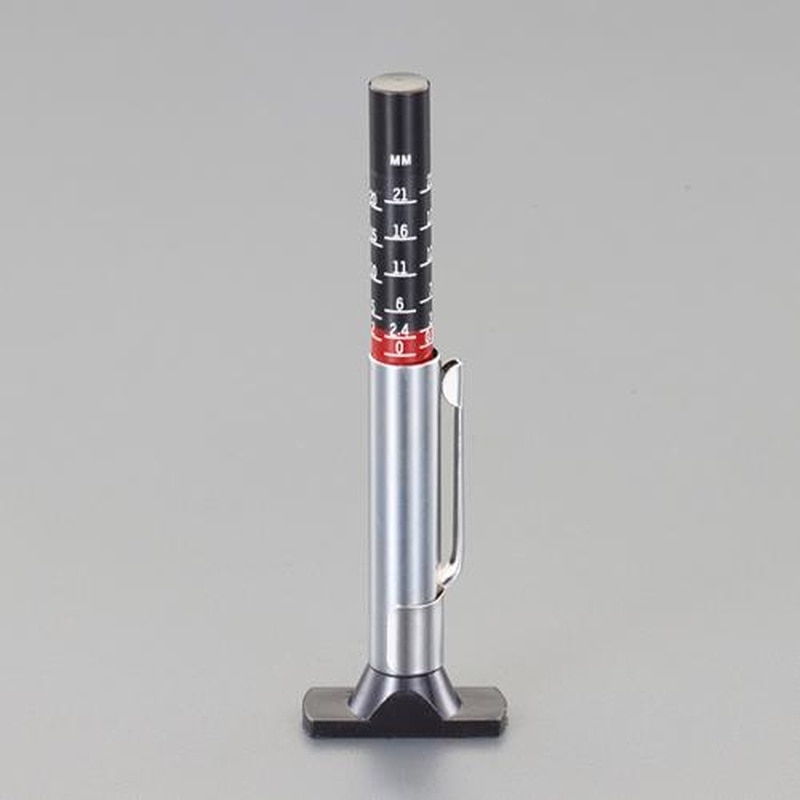 エスコ EA725F-31 0-22mmミニデプスゲージ 1個(ご注文単位1個)【直送品】