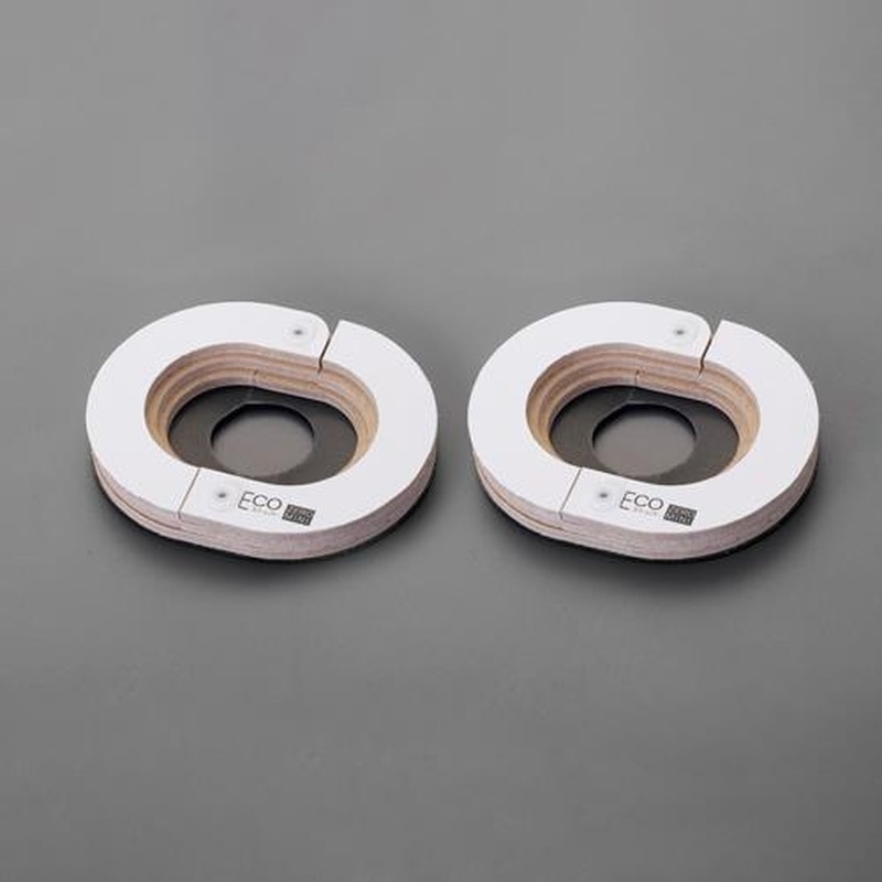 エスコ EA979CC-31 40mmキャスター用ミニストッパー(白/2個) 1個（ご注文単位1個）【直送品】