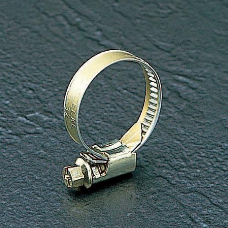 エスコ EA463A-140 120-140mmホースクランプ(5個) 1個(ご注文単位1個)【直送品】