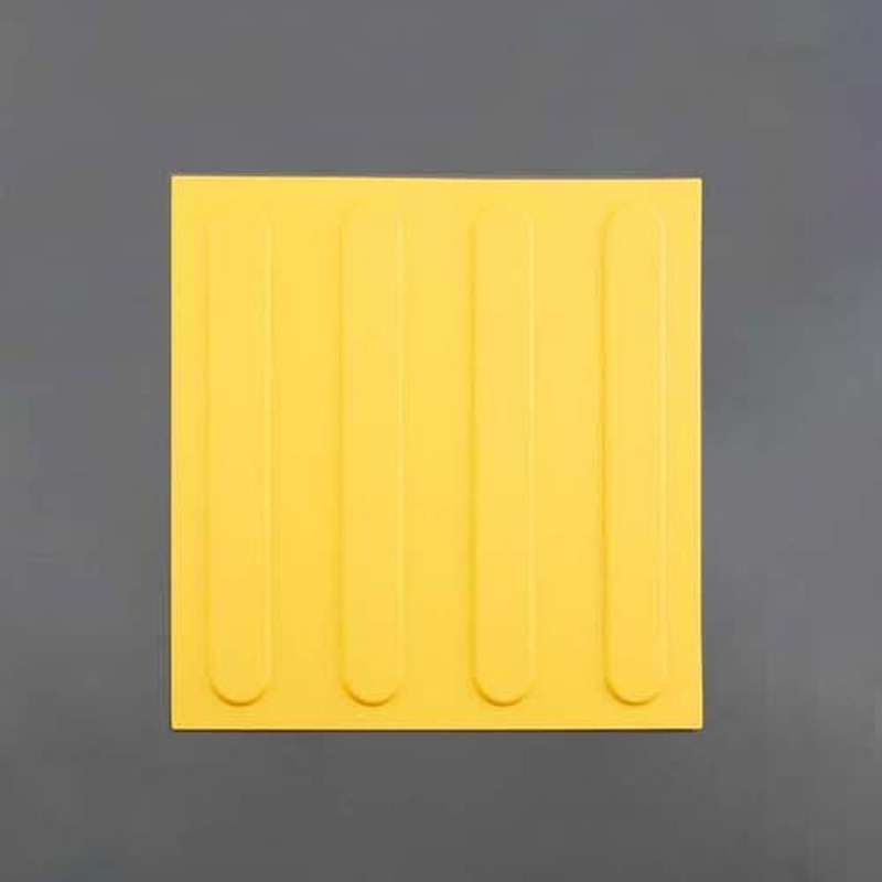 エスコ EA983FY-52AA 300x300mm点字パネル(仮設用/ライン/6枚) 1個(ご注文単位1個)【直送品】