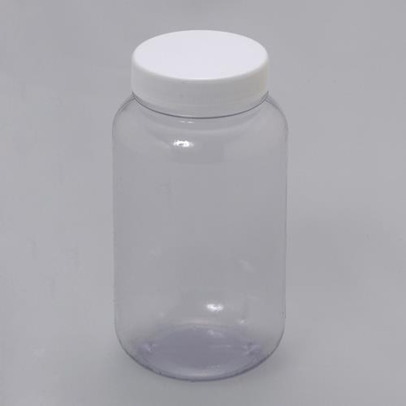 エスコ EA508AF-49 φ91.5x180mm/1000ml広口ポリ容器(クリアー) 1個(ご注文単位1個)【直送品】