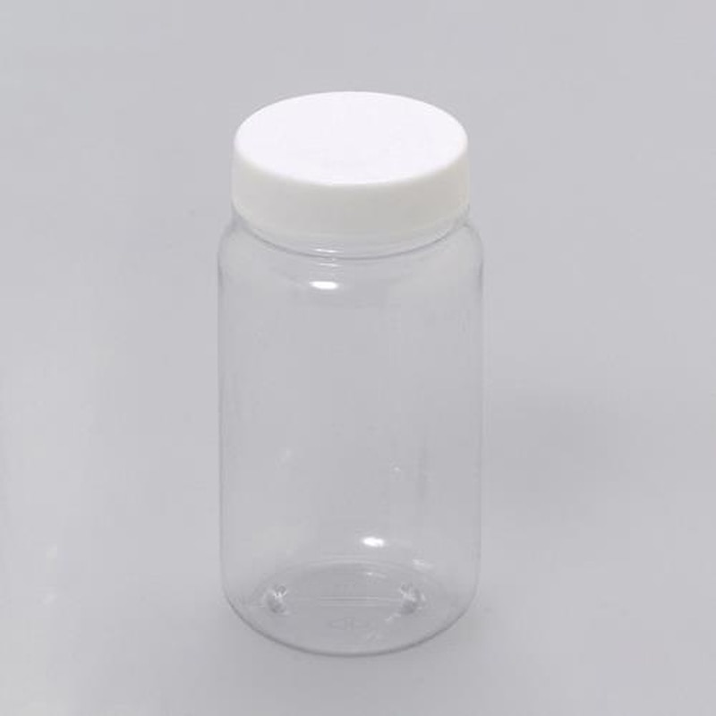 エスコ EA508AF-47B φ61x117.8mm/250ml広口ポリ容器(クリアー/10個 1個(ご注文単位1個)【直送品】