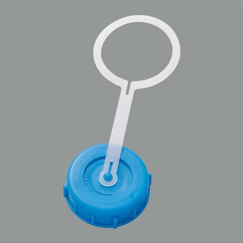 エスコ EA508AT-235 20Lポリタンク用キャップ(平たん側ツル付/ブルー) 1個（ご注文単位1個）【直送品】