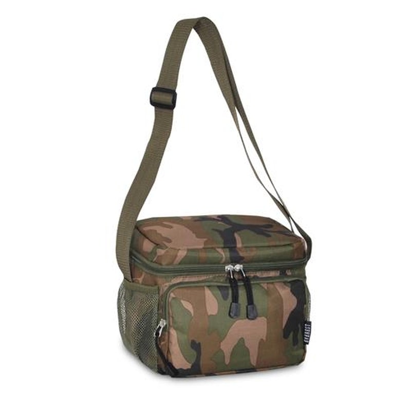 エスコ EA925MF-72 215x184x152mm/4.9L保冷バッグ(カモフラージュ) 1個(ご注文単位1個)【直送品】