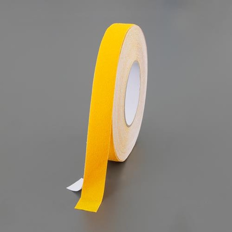 エスコ EA944DX-11 25mmx5m滑り止めテープ(黄/#60) 1個(ご注文単位1個)【直送品】