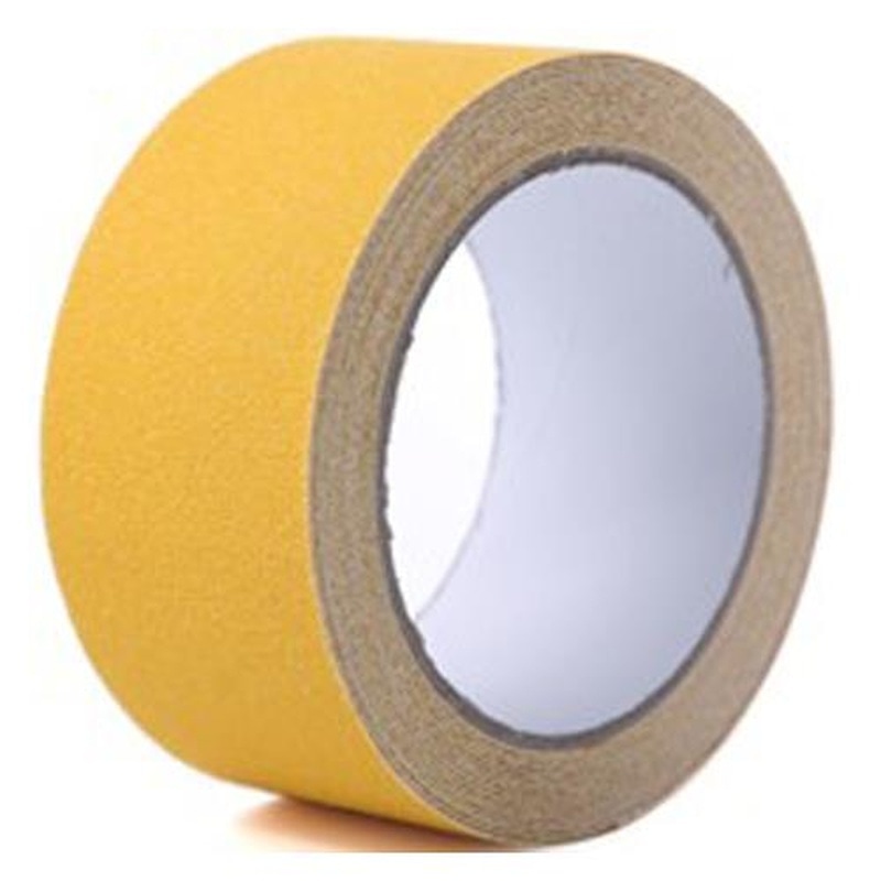 エスコ EA944DX-13 50mmx5m滑り止めテープ(黄/#60) 1個(ご注文単位1個)【直送品】