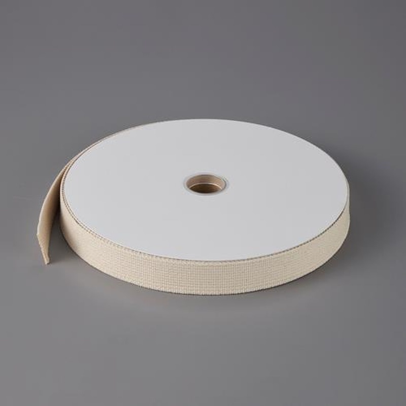 エスコ EA628PT-452 25mmx25m綿ベルト(生成り) 1個(ご注文単位1個)【直送品】