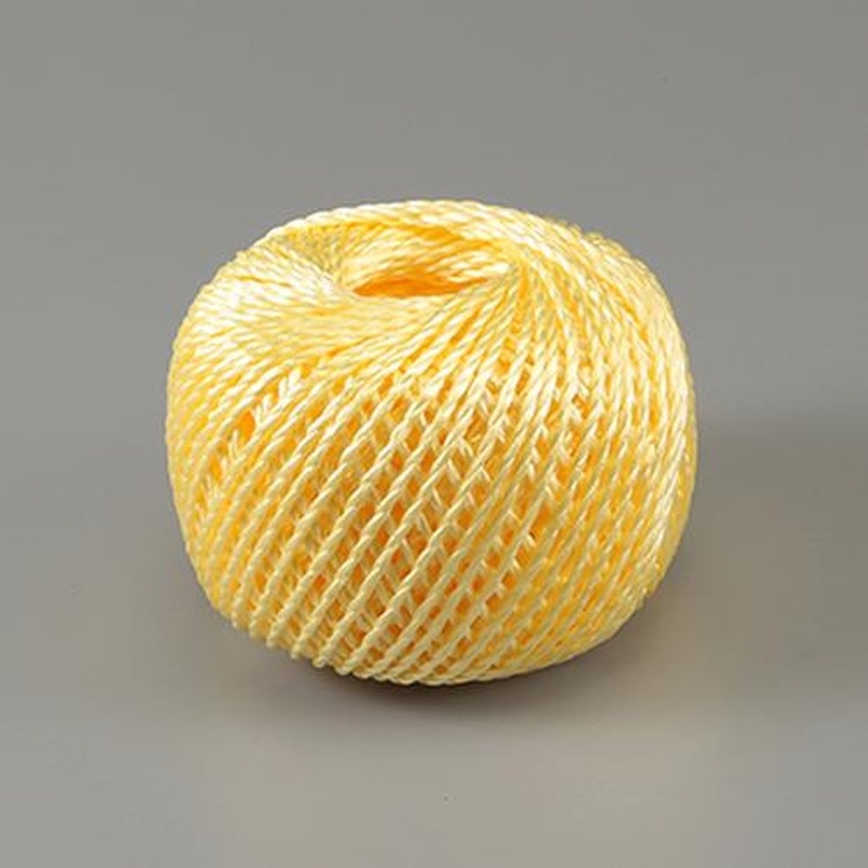 エスコ EA628PR-34 3.0mmx100mPPロープ(溶着なし/黄) 1個(ご注文単位1個)【直送品】