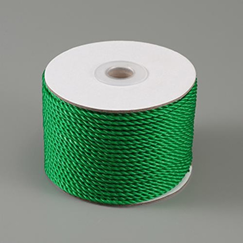 エスコ EA628MT-33 3.0mmx50mポリエチレンロープ(三つ打ち/緑 1個（ご注文単位1個）【直送品】