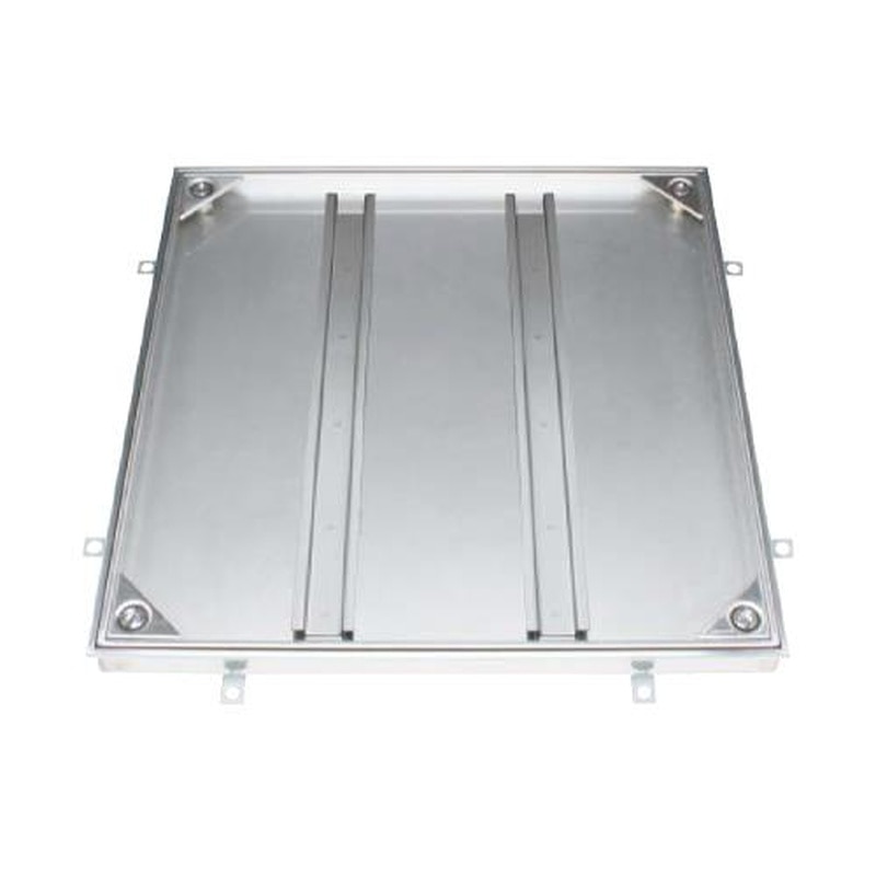 エスコ EA997LE-41 450角用フロアハッチ(充填用/ボルト固定式施錠タイプ 1個(ご注文単位1個)【直送品】