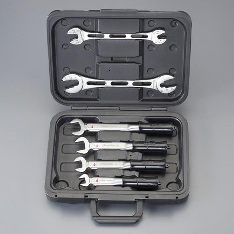 エスコ EA723BK-10 フレアーナット用トルクレンチ・フィックスレンチセット 1個(ご注文単位1個)【直送品】