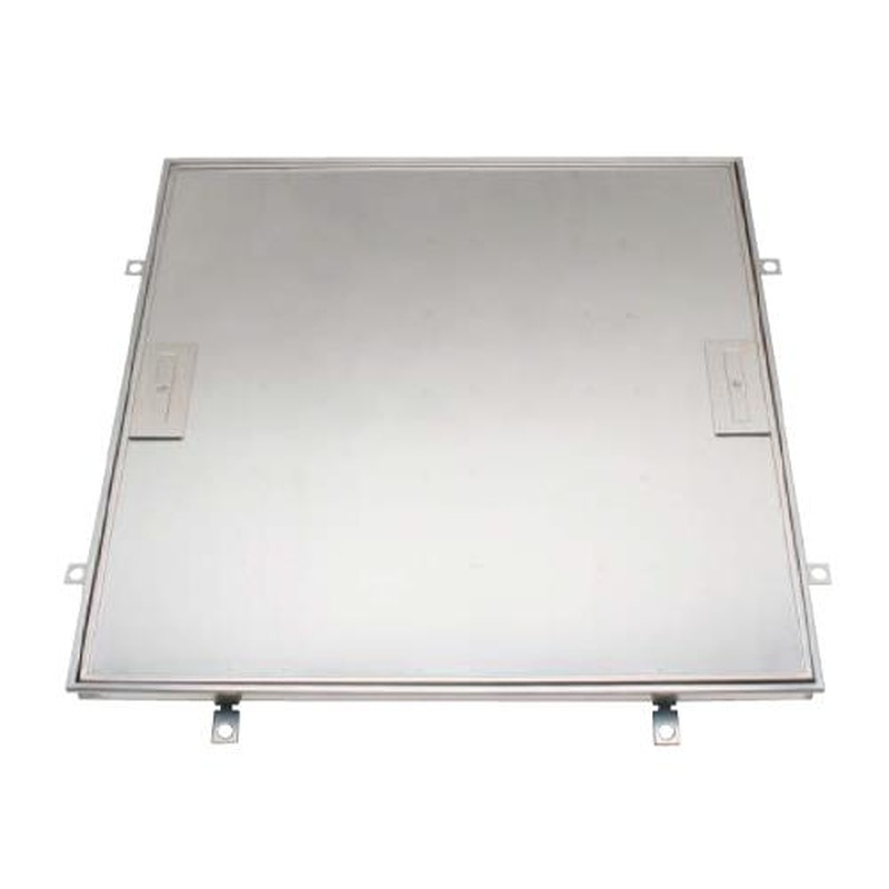 エスコ EA997LE-78 600角用フロアハッチ(張物用/把手式施錠タイプ) 1個(ご注文単位1個)【直送品】