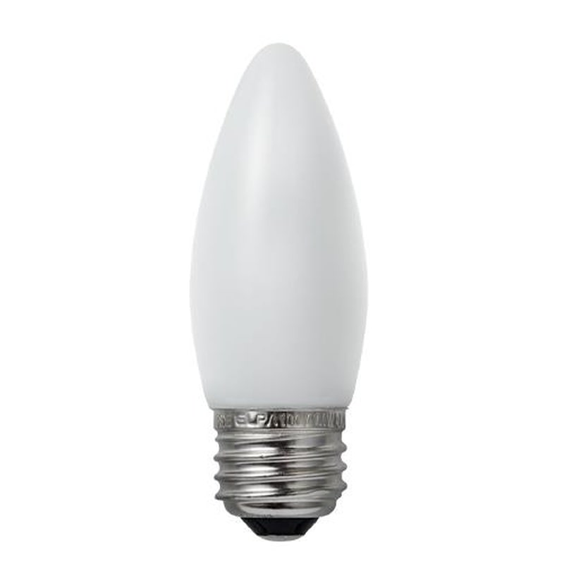 エスコ EA758XA-135 AC100V/1.4W/E26LEDシャンデリア電球(電球色) 1個（ご注文単位1個）【直送品】