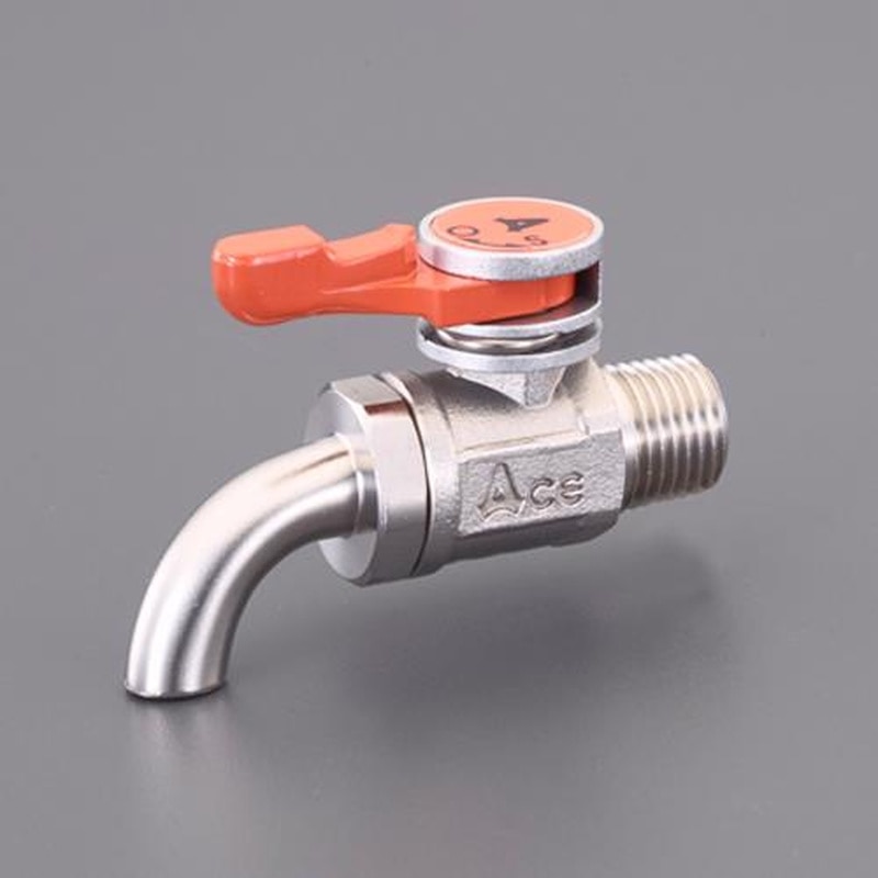 エスコ EA426BL-13 R3/8”カラン(ステンレス製) 1個(ご注文単位1個)【直送品】