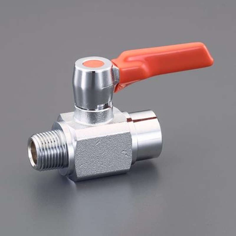 エスコ EA425BM-244 R1/2”xG1/2”ボールバルブ(真鍮) 1個(ご注文単位1個)【直送品】