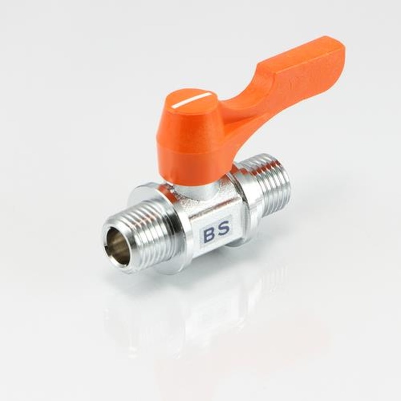 エスコ EA425BS-35 R3/8”xG3/8”ミニボールバルブ 1個(ご注文単位1個)【直送品】