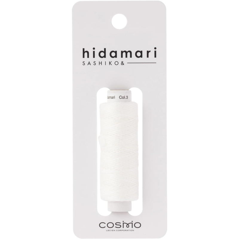 LECIEN (ルシアン) hidamari刺し子糸 約30ｍ 単色 わたがし No.122301-3 1個（ご注文単位1個）【直送品】