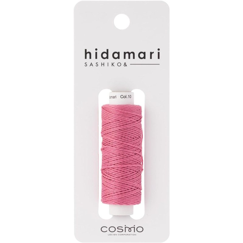 LECIEN (ルシアン) hidamari刺し子糸 約30ｍ 単色 ラズベリーソルベ No.122301-10 1個（ご注文単位1個）【直送品】