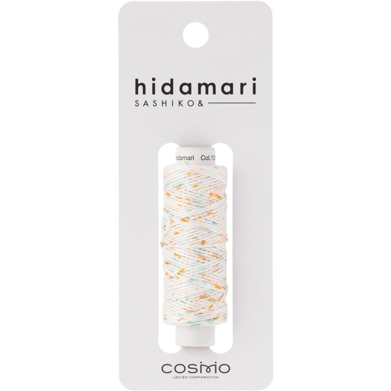 LECIEN (ルシアン) hidamari刺し子糸 約30m 点餅 夏みかん No.122302-102 1個（ご注文単位1個）【直送品】