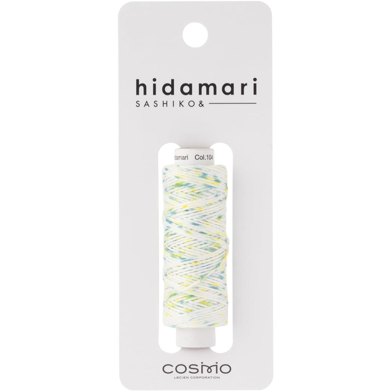 LECIEN (ルシアン) hidamari刺し子糸 約30m 点餅 はっか No.122302-104 1個（ご注文単位1個）【直送品】