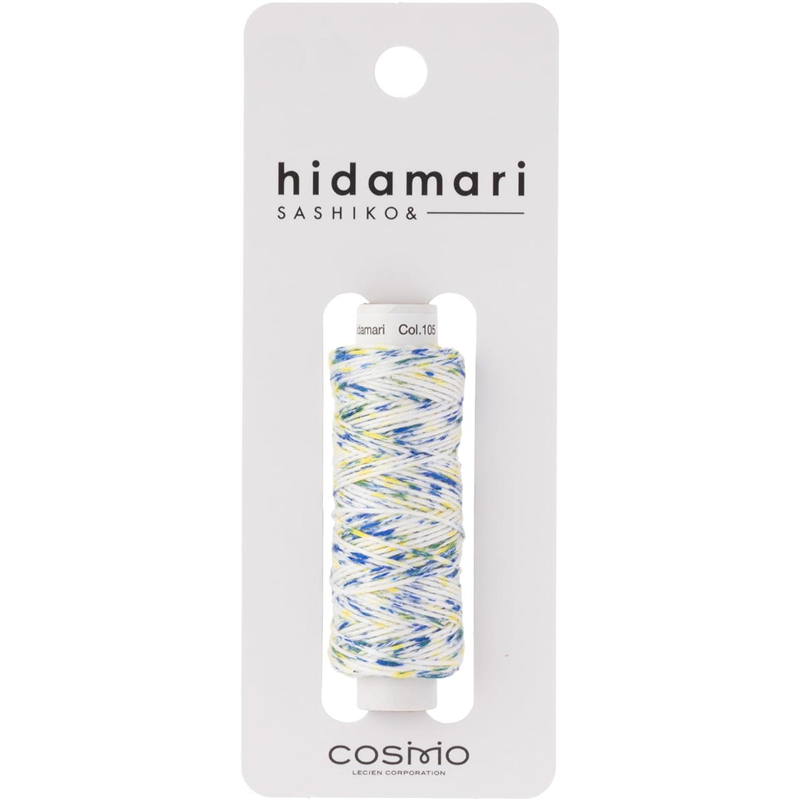 LECIEN (ルシアン) hidamari刺し子糸 約30m 点餅 お天気雨 No.122302-105 1個（ご注文単位1個）【直送品】