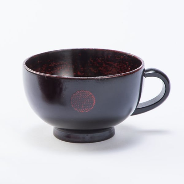 山下工芸 木製スープカップ 珠 曙 41023880 1個（ご注文単位1個）【直送品】