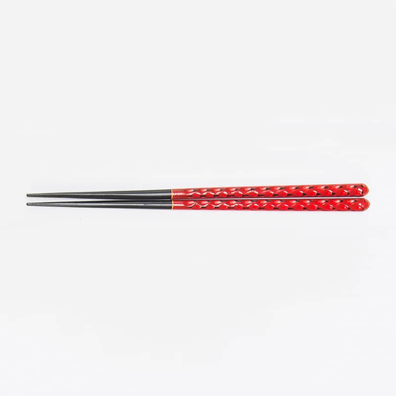 山下工芸 木製根来箸 27028690 1組（ご注文単位1組）【直送品】