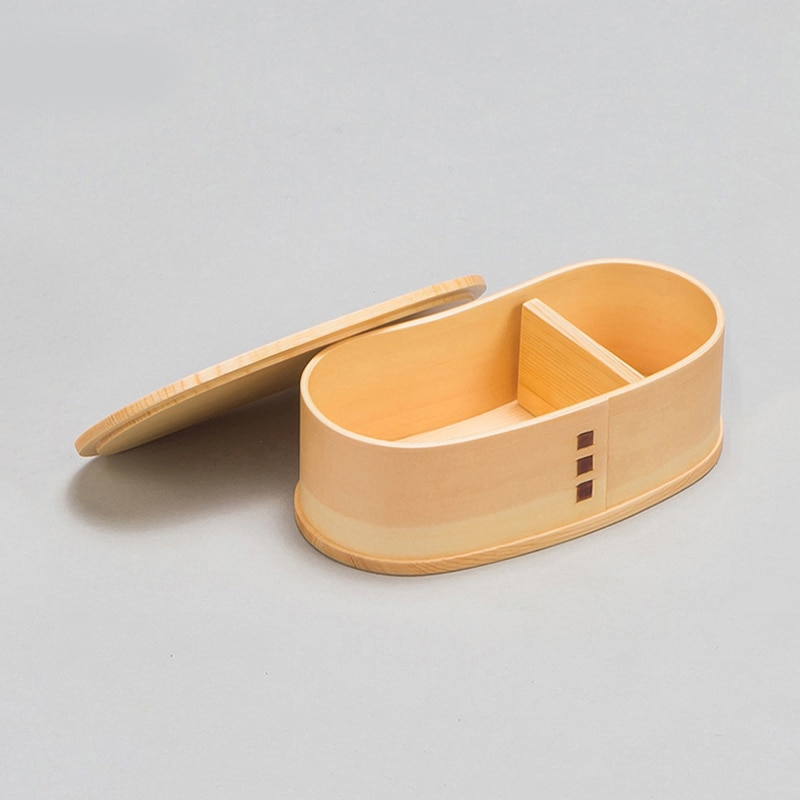 山下工芸 白木豆型一段弁当 小 32275000 1個（ご注文単位1個）【直送品】
