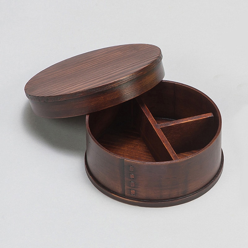 山下工芸 丸一段弁当 目摺 32282000 1個（ご注文単位1個）【直送品】