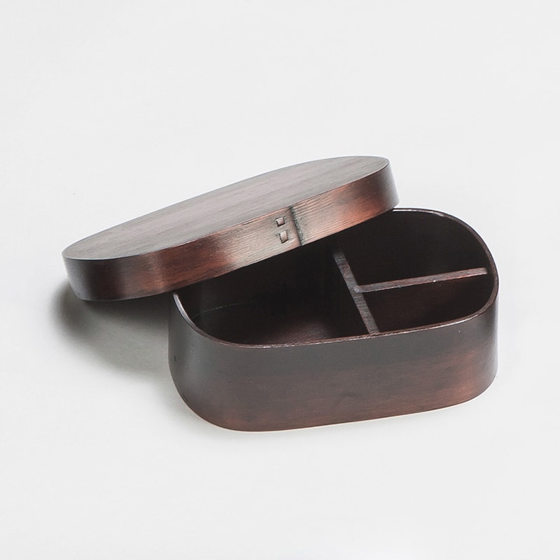 山下工芸 胴張一段弁当 目摺 32285000 1個（ご注文単位1個）【直送品】