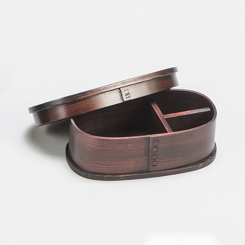 山下工芸 一段弁当 目摺 小 32286000 1個（ご注文単位1個）【直送品】