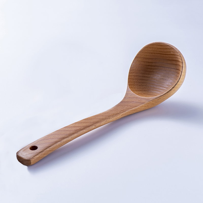 山下工芸 お玉 ブナ 26022800 1本（ご注文単位1本）【直送品】